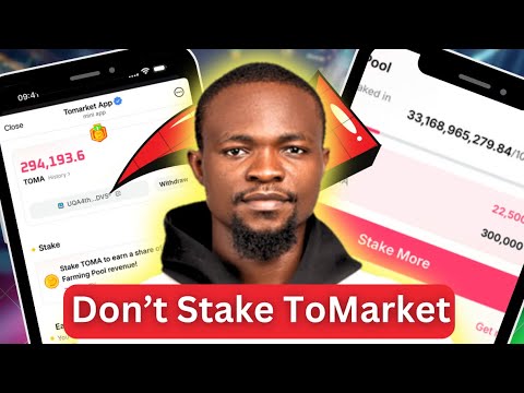 Before You STAKE Tomarket - Watch This Video || ToMarket Airdrop || How To Unstake Allocation