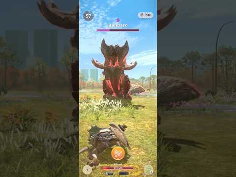 BANBARO BOOM #gameandroid #monsterhunternow #shortvideo #monsterhuntermobile #monsterhunter