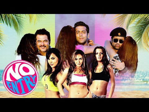 Bollywood Comedy Blockbuster : No Entry (2005) | Anil Kapoor, Salman Khan, Bipasha | Full Movie 4K