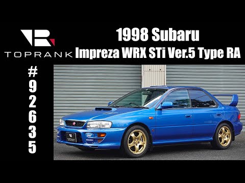 1999 Subaru Impreza WRX STi Ver.5 Type RA For Sale #92635