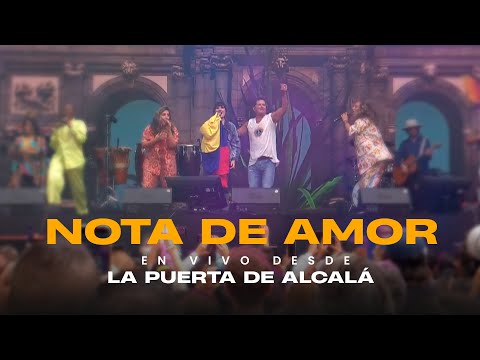 Carlos Vives & Rozalén - Nota de Amor (Concierto de la Hispanidad desde La Puerta de Alcalá)