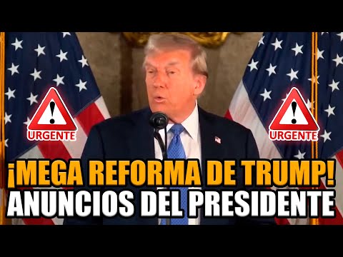 🚨MEGA ANUNCIO DE TRUMP REFORMA HISTÓRICA EN ESTADOS UNIDOS | BREAK POINT