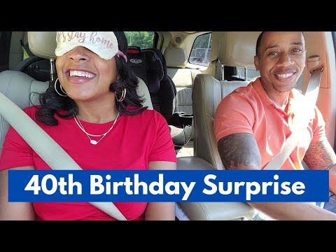 40th Birthday Surprise | Husband Surprises Wife with Amazing Gift