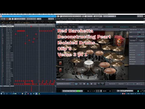 Red Barchetta - Deconstructing Peart - Isolated Drums - Clip 6 - Verse 3 pt 1