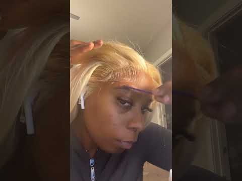 👱🏾‍♀️ #fyp #blondehair #frontalwig #trendingshorts #viral