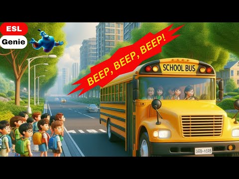 🚌🎶 School Bus Song: Hop on Board, Find a Seat 🚌#singandlearn #schoolbus #kidssongs #kids #singalong