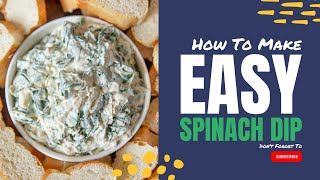 EASY SPINACH DIP