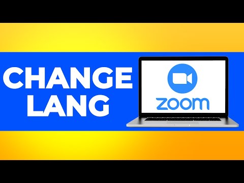 How to Change Language in Zoom App in Laptop (Step by Step)