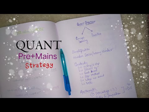 Quant Strategy for bank (Pre+Mains) 2022//How to prepare quant for beginners//SBI PO//IBPS Exam