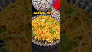 Masala maggi #shorts #crunchytreats #cooking #food #streetfood #maggi #recipe