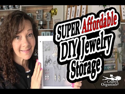 SUPER Affordable DIY Jewelry Storage