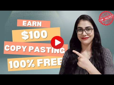 Earn $100/Week - Copy Paste & Earn Money - How To Earn Money Online - Earn Money Online 2024 (Hindi)