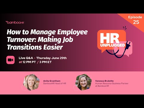 What can you do about low performers in the workplace | HR Unplugged | BambooHR