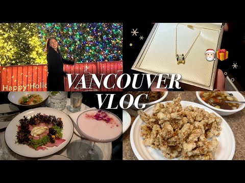 (ENG CC) WEEKEND TRIP TO VANCOUVER VLOG 🚗 Christmas Gift Shopping, Korean Food, Seattle Diaries