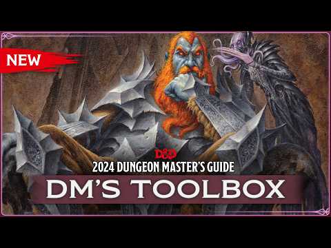 New Dungeon Master's Toolbox | 2024 Dungeon Master's Guide | D&D