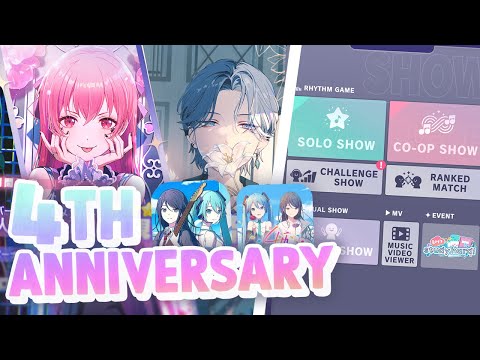 3RD/4TH ANNIVERSARY PULLS & GAMING...!! Project Sekai NEO Update