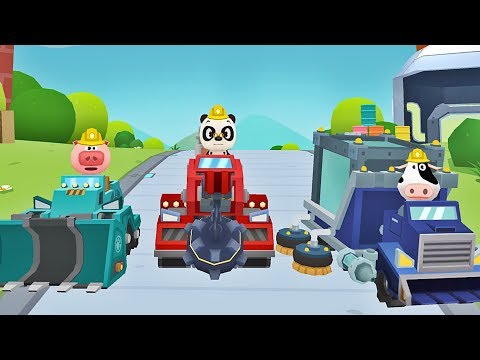 Dr. Panda Trucks 🏗️ Building & Demolishing a House 🚧 Top Best Apps For Kids