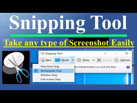 How to Use Snipping Tool to Take Screenshot