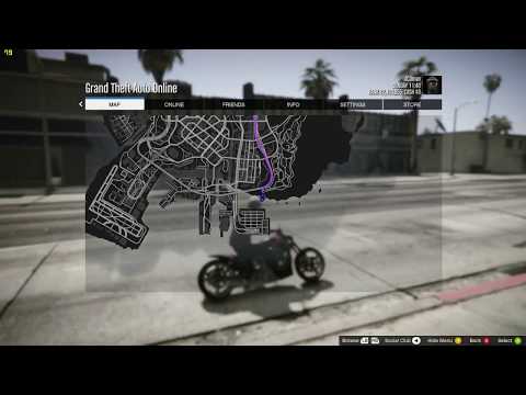 GTA Online - Motorcycle Fail