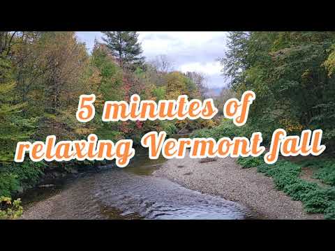 Relaxing Vermont Fall | fall in Stowe