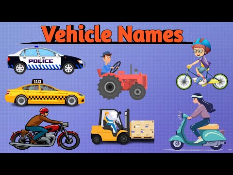 Vehicle Names In English For Kids ||| Vehicle Names #vehicles #vehiclenames #vehiclesnamesinenglish