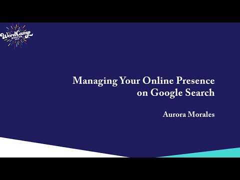 Managing Your Online Presence on Google Search