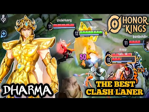 Honor of kings (Dharma) The Best Clash Laner | HOK 2024