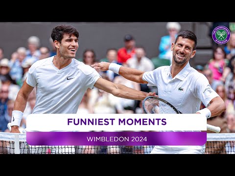 The FUNNIEST Moments from Wimbledon 2024 😂