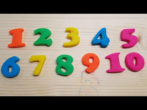 Learn Numbers with Colors and Play Doh - Best video for toddlers - video for kids - Preschool