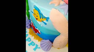 #shortvideo #birthdaycakedesign #cake #cakedecorating #beautifulbirthdaycake