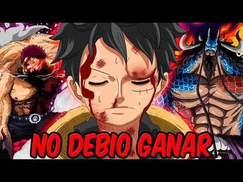 LUFFY NO Debió GANAR estas Peleas | Análisis del Luffy vs Katakuri y Luffy vs Kaido | ONE PIECE