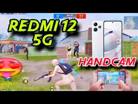 REDMI 12 5G HANDCAM🥵BGMI TEST…@lizordgaming11