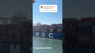 400 meter Mafia ship Crossing🛳️☠️🗿 #shortvideo #ship #explore #yiutubeshort