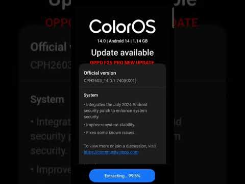 OPPO F25 PRO JULY MONTH UPDATE AVAILABLE #oppof25pro #android14 #coloros14