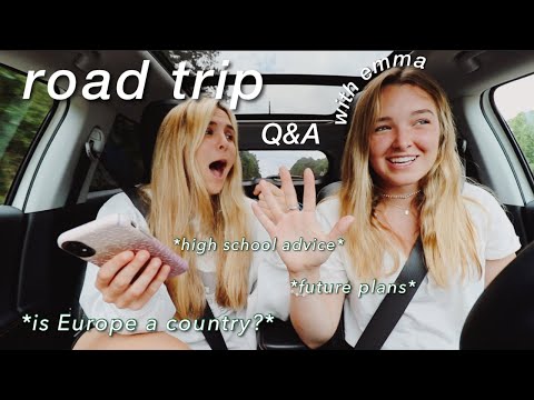 10 hour road trip = Q&A time