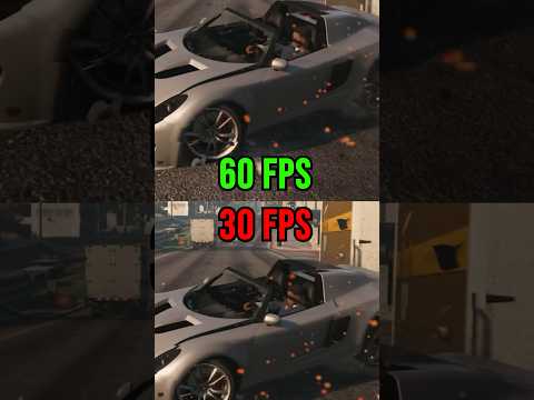 10 FPS vs 30 FPS vs 60 FPS