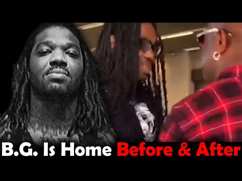 B.G. Released and Home Before & After