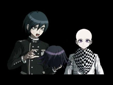 You really snatched my weave Shuichi but bald Kokichi tries stabbing Shuichi in the end