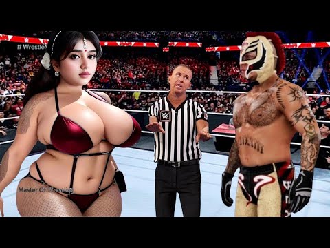 🔥Rey Mysterio vs. Aisha | WWE Clash At The Castle Deadly Match Fight🔥