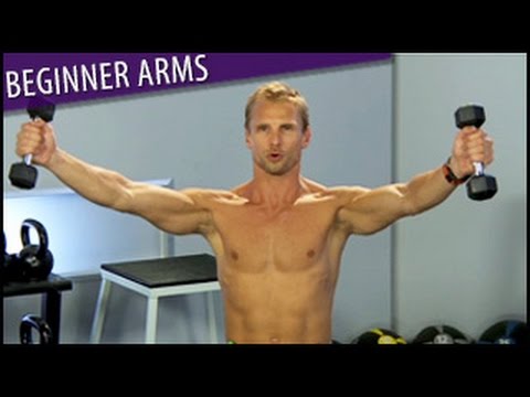 Beginner Arms Workout: Arm Flab Blaster- Steve Jordan