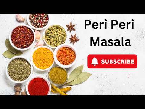 Homemade Peri Peri Masala Recipe | Quick & Easy Spice Blend by Chef Kanika Garg