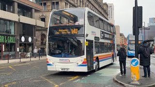 Buses around Manchester City Centre before Bee Network T3 - Saturday 4th January 2025