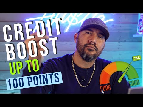 How to Increase Your Credit Score By 100 points Fast! with This Credit Hack!