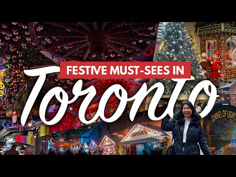 CHRISTMAS IN TORONTO | Toronto Holiday Lights, Pop-Ups, Distillery Winter Village & More!