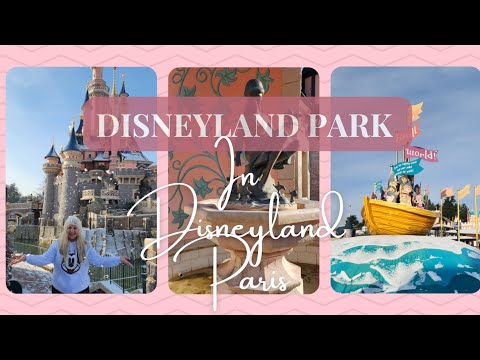 Visiting Disneyland Paris in the SNOW!