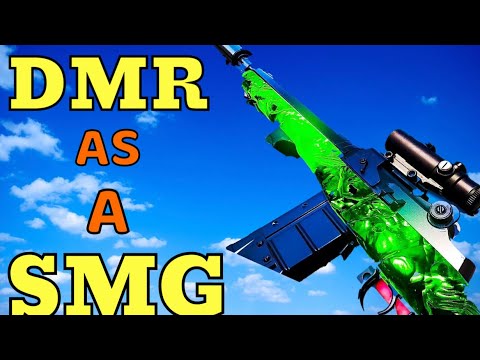 *NEW* THE DMR IS A BROKEN SMG #shorts