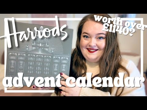 HARRODS FRAGRANCE ADVENT CALENDAR UNBOXING | is it worth £1140? | 2024