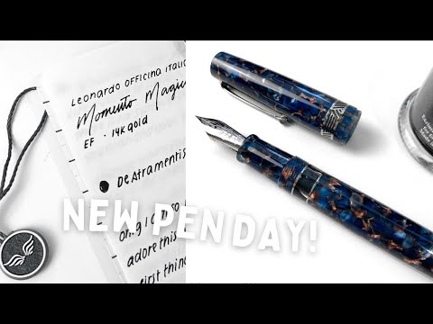 New Fountain Pen!!! | Leonardo Officina Momento Magico Unboxing | Appelboom