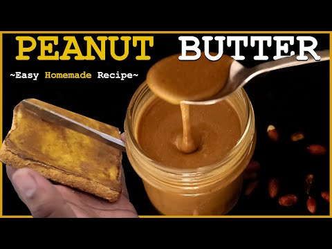 How to make Peanut Butter | Homemade Peanut Butter in 1 Minute