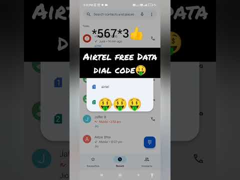 Airtel free Data code 2024 🤑 Airtel Free internet #airtel #freedata #data